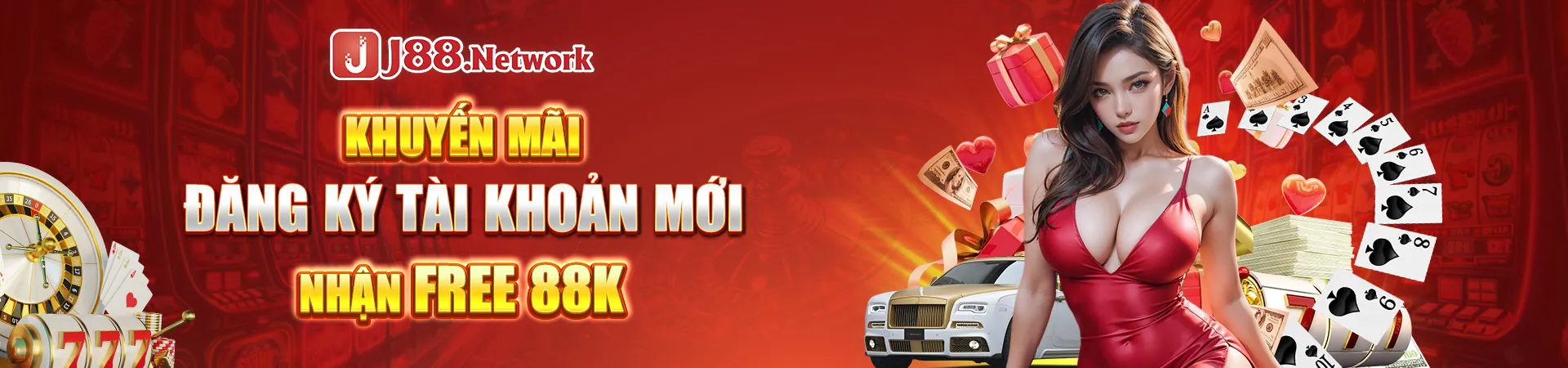 Banner khuyến mãi tai123b với hình ảnh người chơi vui vẻ và các biểu tượng may mắn